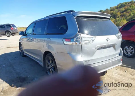 2015 Toyota Sienna Se 8 Passenger from USA, damaged, VIN 5TDXK3DC7FS636838